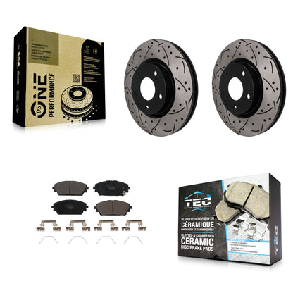 [Avant] Disque et plaquette de frein pour Mazda 3 Sport AWD KDT-102016