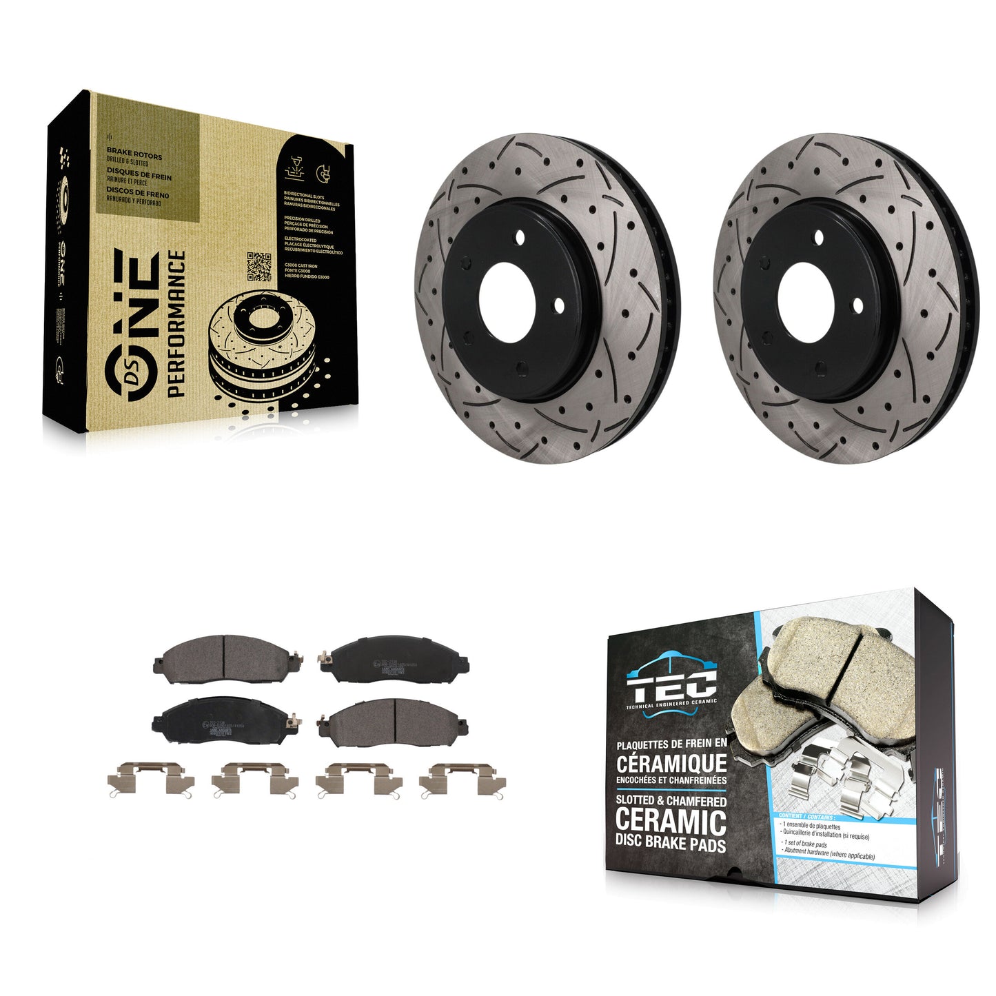 [Avant] Disque et plaquette de frein pour Nissan LEAF NV200 KDT-102017