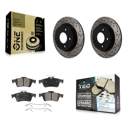 [Arrière] Disque et plaquette de frein pour Mazda 3 Sport KDT-102026