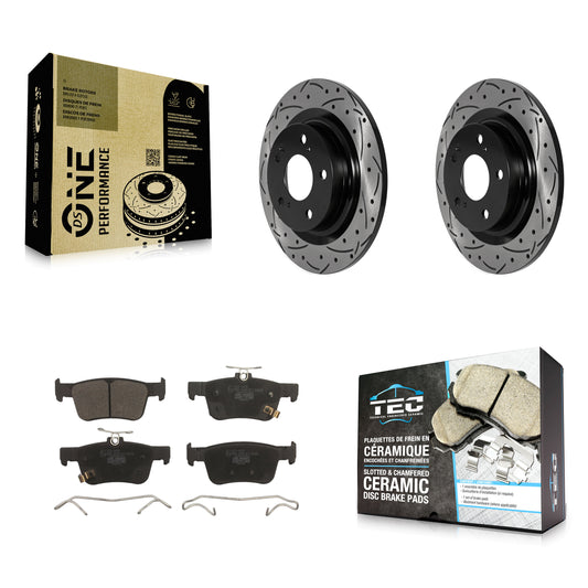[Arrière] Disque et plaquette de frein pour 2024 Acura Integra 1.5L KDT-102033