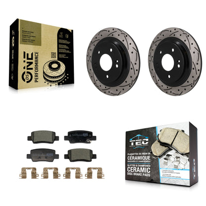 [Arrière] Disque et plaquette de frein pour Kia Seltos With Electric Parking KDT-102068