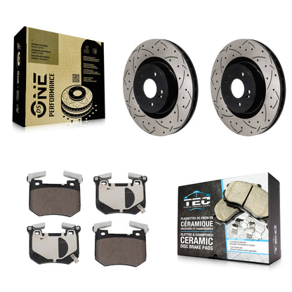 [Arrière] Disque et plaquette de frein pour 2024-2025 Genesis G70 3.3L KDT-102074