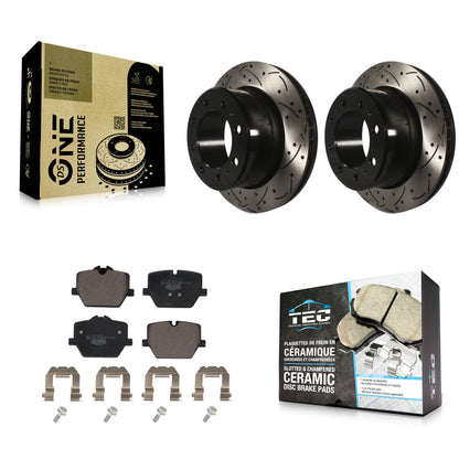 [Arrière] Disque et plaquette de frein pour 23-24 Ram 3500 With Single Wheels KDT-102091