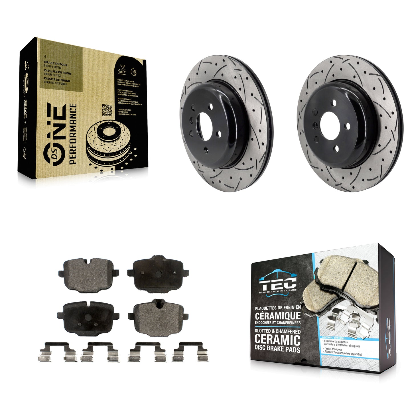 [Arrière] Disque et plaquette de frein pour BMW X4 With 330mm Diameter KDT-102155
