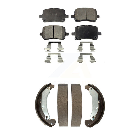 [Avant + Arrière] Kit de plaquette (semi-métallique) de frein pour Chevrolet Cobalt Saturn Ion HHR Pontiac Pursuit KFN-100003