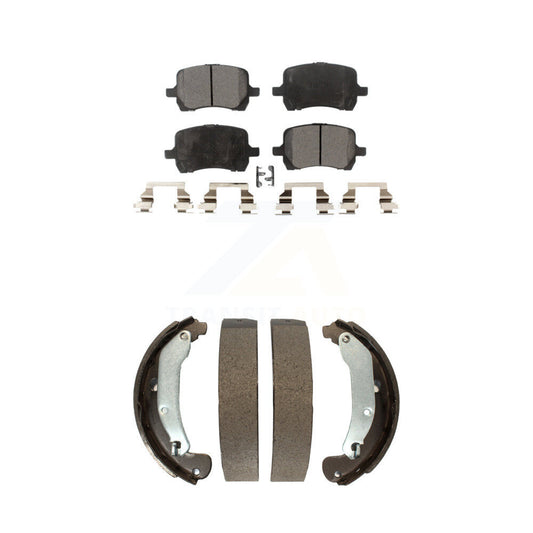[Avant + Arrière] Kit de plaquette (semi-métallique) de frein pour Chevrolet HHR Cobalt Pontiac G5 KFN-100018