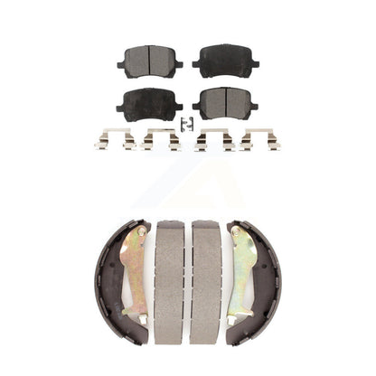 [Avant + Arrière] Kit de plaquette (semi-métallique) de frein pour Chevrolet HHR Pontiac G5 KFN-100019