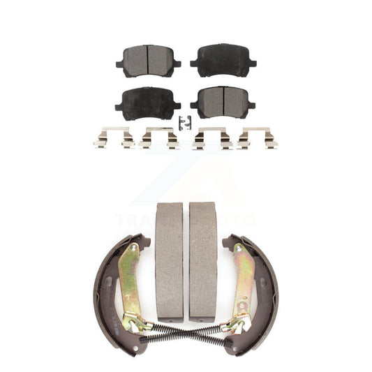 [Avant + Arrière] Kit de plaquette (semi-métallique) de frein pour Chevrolet Malibu Pontiac G6 KFN-100020