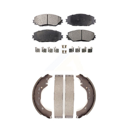 [Avant + Arrière] Kit de plaquette (semi-métallique) de frein pour Toyota Corolla Scion xD KFN-100025