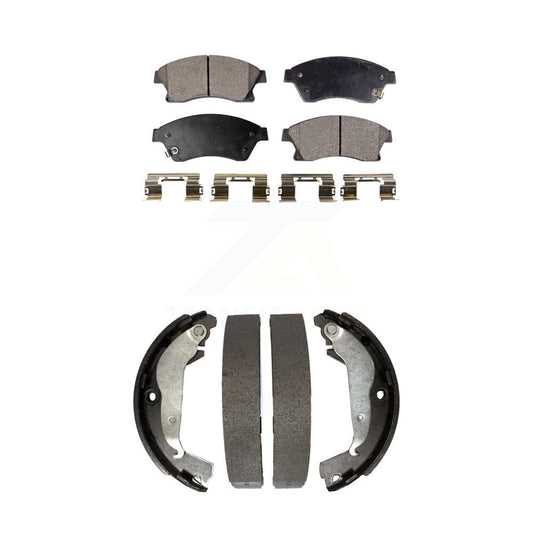 [Avant + Arrière] Kit de plaquette (semi-métallique) de frein pour Chevrolet Cruze Limited KFN-100038