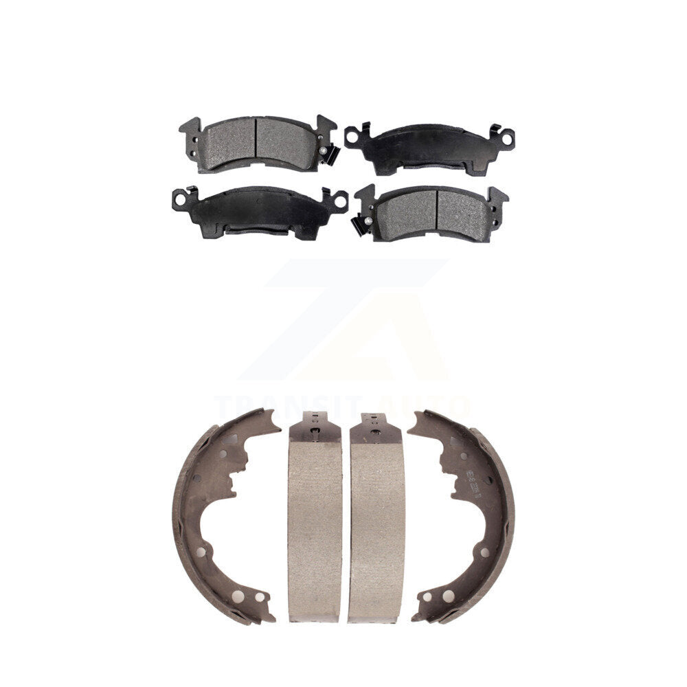 [Avant + Arrière] Kit de plaquette (semi-métallique) de frein pour Chevrolet Astro GMC Safari KFN-100087