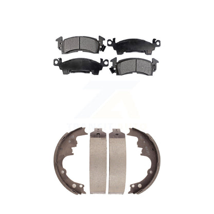 [Avant + Arrière] Kit de plaquette (semi-métallique) de frein pour Chevrolet Astro GMC Safari KFN-100087