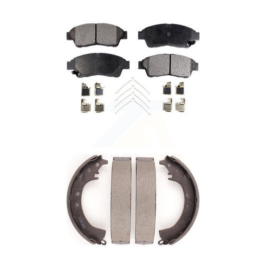 [Avant + Arrière] Kit de plaquette (semi-métallique) de frein pour Toyota Camry RAV4 KFN-100093