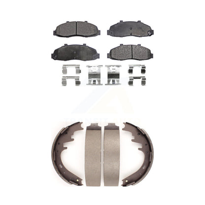 [Avant + Arrière] Kit de plaquette (semi-métallique) de frein pour Ford F-150 KFN-100115