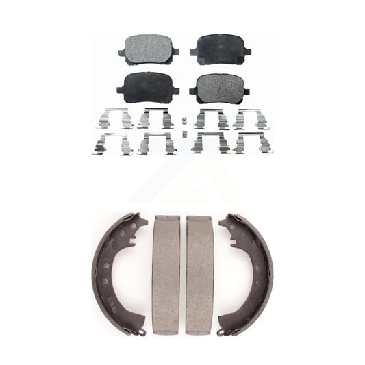 [Avant + Arrière] Kit de plaquette (semi-métallique) de frein pour Toyota Solara KFN-100123
