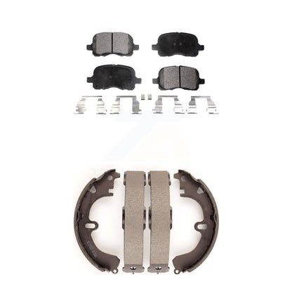[Avant + Arrière] Kit de plaquette (semi-métallique) de frein pour Toyota Corolla KFN-100128