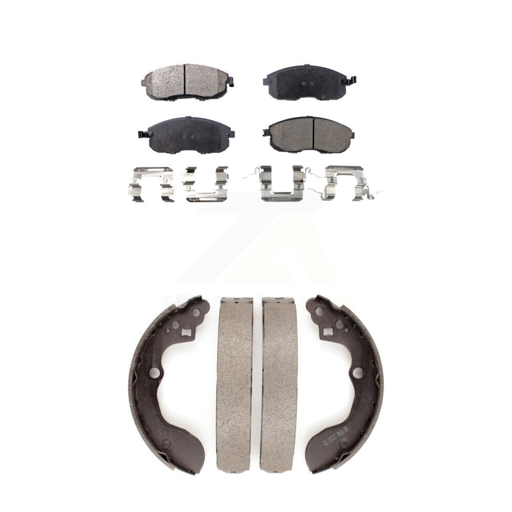[Avant + Arrière] Kit de plaquette (semi-métallique) de frein pour Suzuki SX4 Crossover KFN-100139