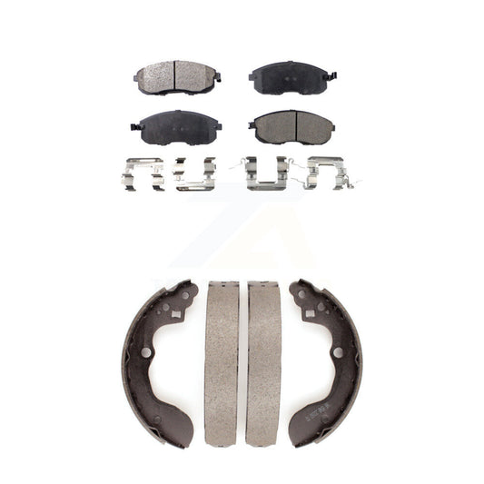 [Avant + Arrière] Kit de plaquette (semi-métallique) de frein pour Suzuki SX4 Crossover KFN-100139