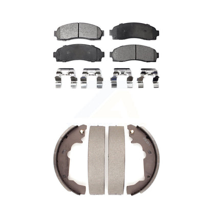[Avant + Arrière] Kit de plaquette (semi-métallique) de frein pour Saturn Vue Chevrolet Equinox Pontiac Torrent KFN-100152
