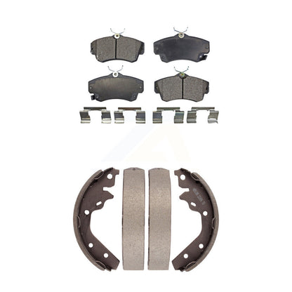 [Avant + Arrière] Kit de plaquette (semi-métallique) de frein pour 2003-2005 Dodge Neon SRT-4 KFN-100153
