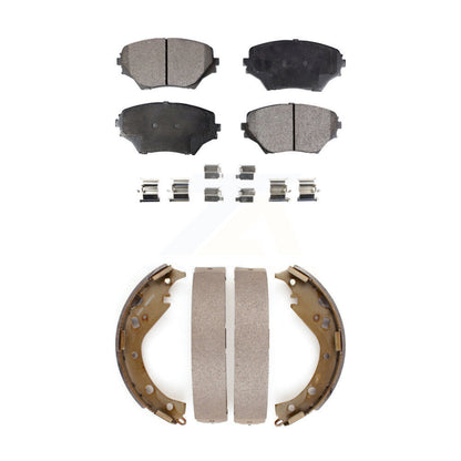 [Avant + Arrière] Kit de plaquette (semi-métallique) de frein pour 2003-2005 Toyota RAV4 KFN-100167