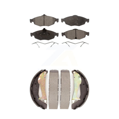 [Avant + Arrière] Kit de plaquette (semi-métallique) de frein pour Chrysler Sebring Dodge Stratus KFN-100175