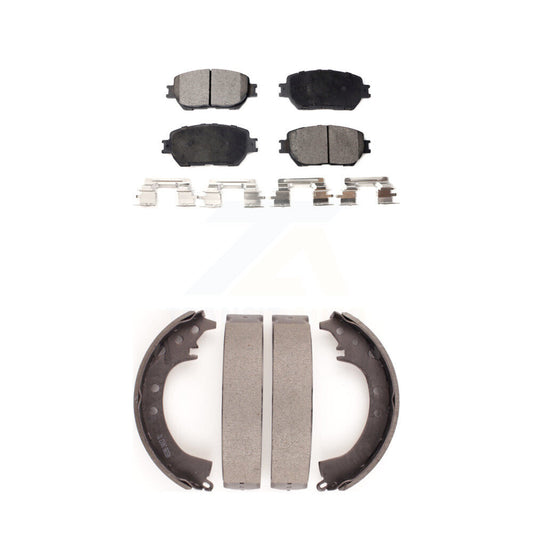 [Avant + Arrière] Kit de plaquette (semi-métallique) de frein pour Toyota Camry KFN-100183