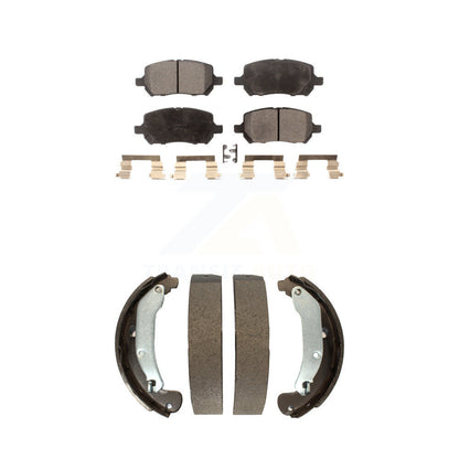 [Avant + Arrière] Kit de plaquette (semi-métallique) de frein pour Chevrolet Cobalt Saturn Ion Pontiac G5 Pursuit KFN-100199