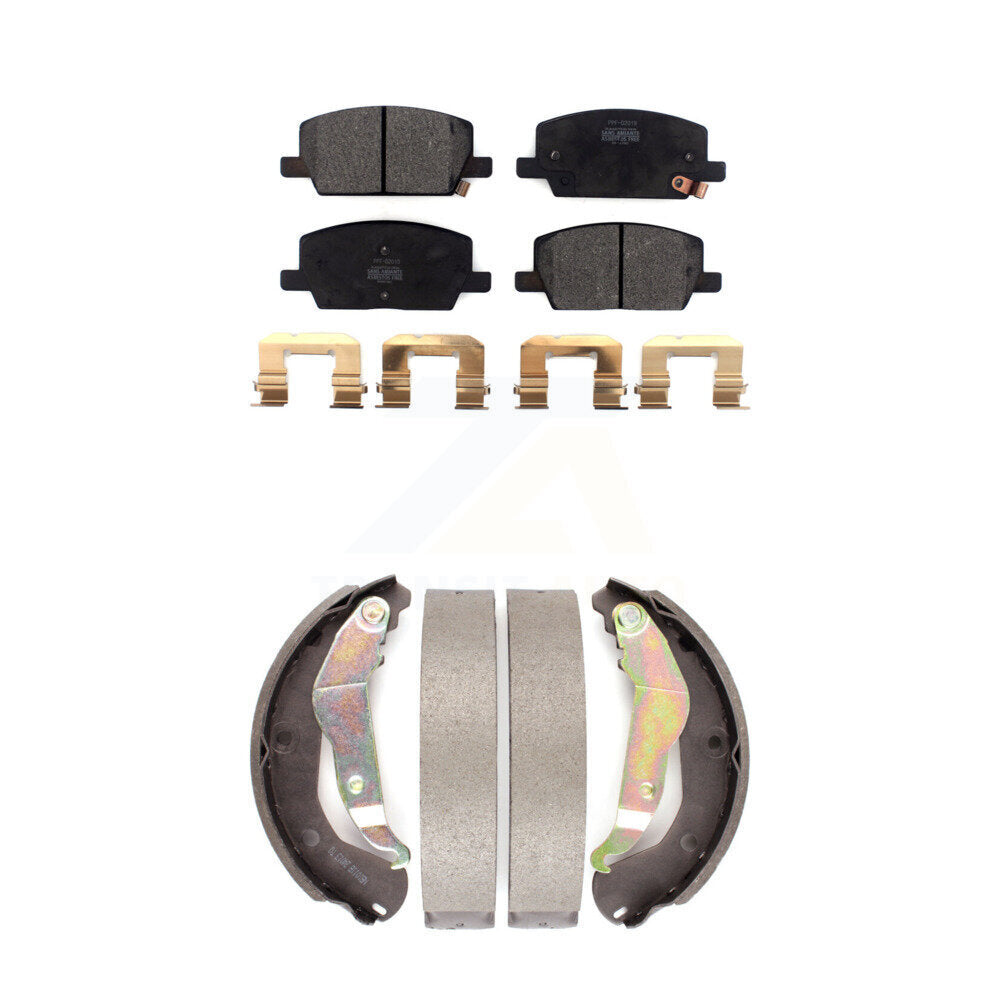 [Avant + Arrière] Kit de plaquette (semi-métallique) de frein pour Chevrolet Trax KFN-100228