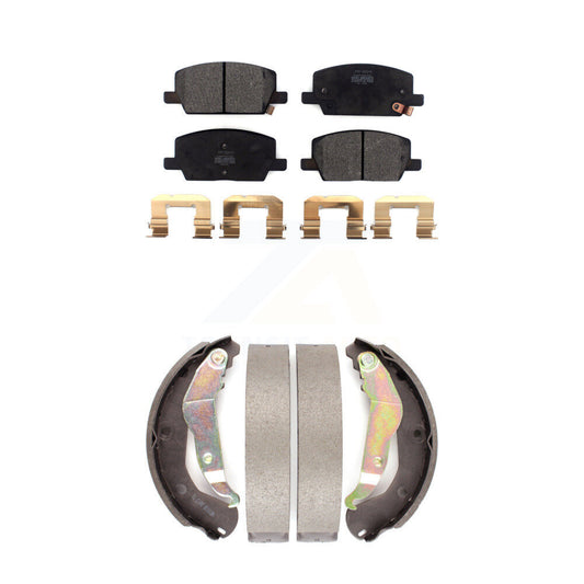 [Avant + Arrière] Kit de plaquette (semi-métallique) de frein pour Chevrolet Trax KFN-100228