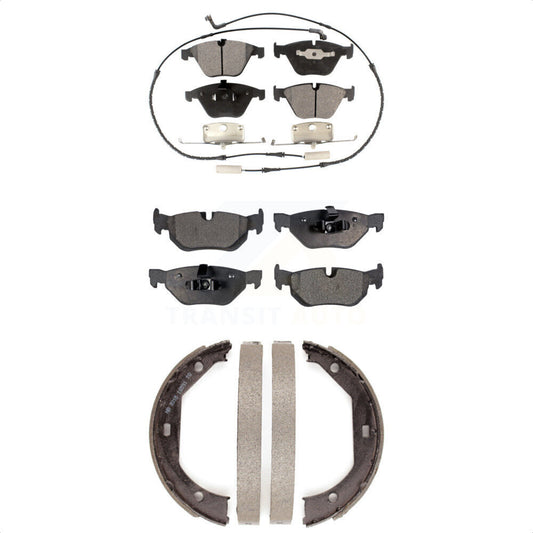 [Avant + Arrière] Kit de plaquette (semi-métallique) de frein pour BMW 328i xDrive X1 328xi KFN-100486