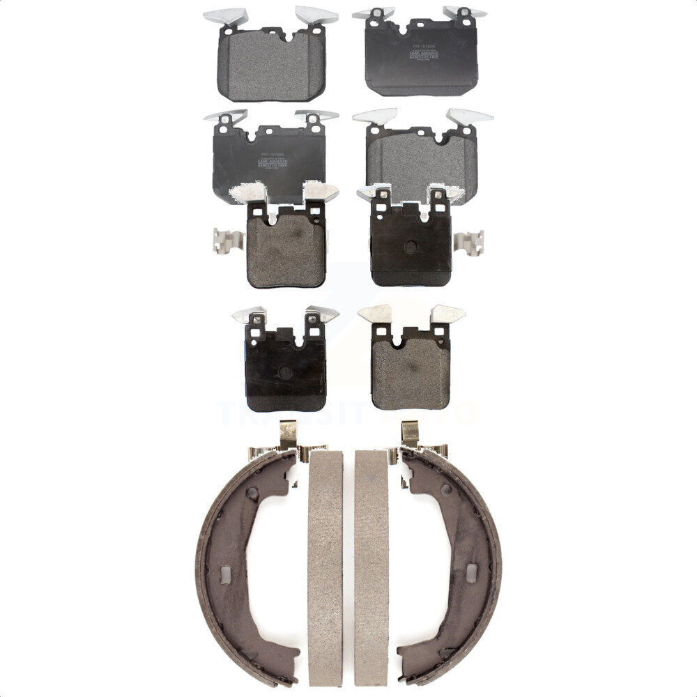 [Avant + Arrière] Kit de plaquette (semi-métallique) de frein pour BMW 328i 428i Gran Coupe 230i xDrive 228i M240i KFN-100487