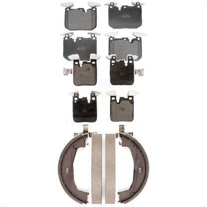 [Avant + Arrière] Kit de plaquette (semi-métallique) de frein pour BMW 328i 428i Gran Coupe 230i xDrive 228i M240i KFN-100487