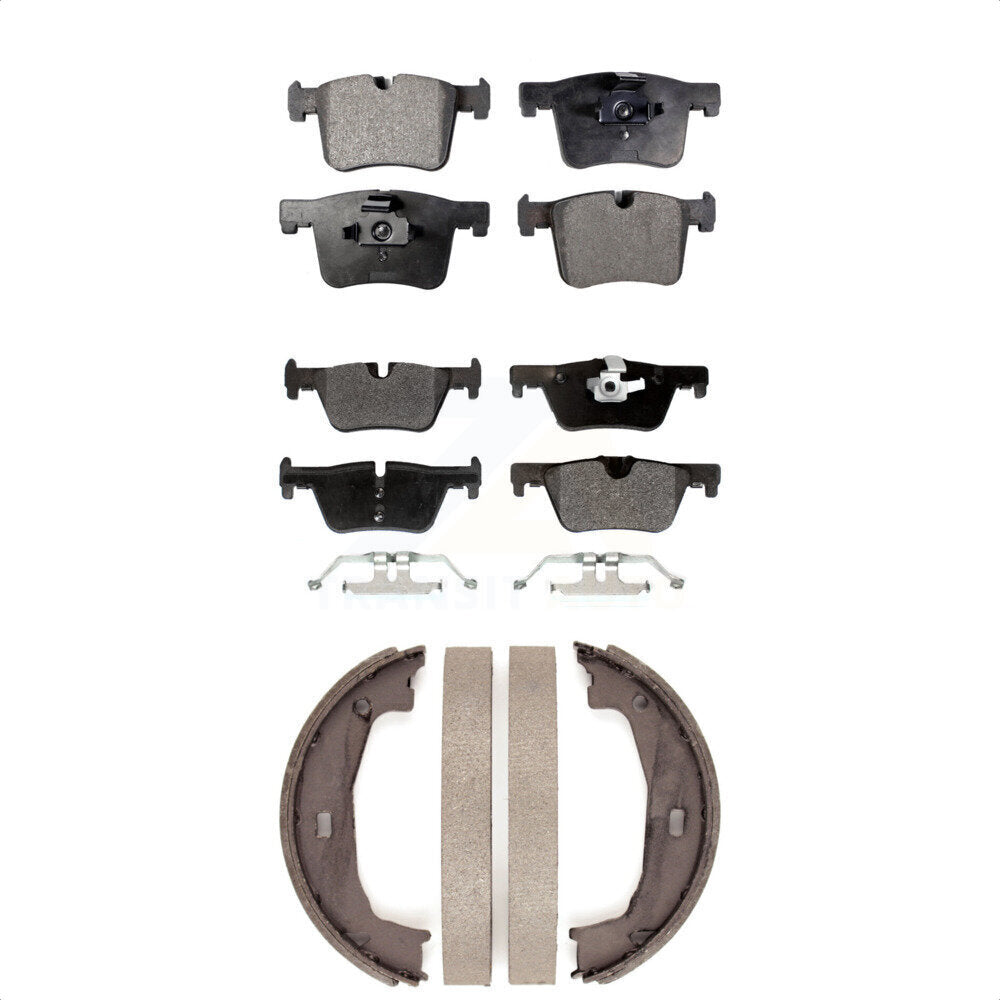 [Avant + Arrière] Kit de plaquette (semi-métallique) de frein pour BMW 328i 320i xDrive 428i Gran Coupe 228i 230i 328d KFN-100488