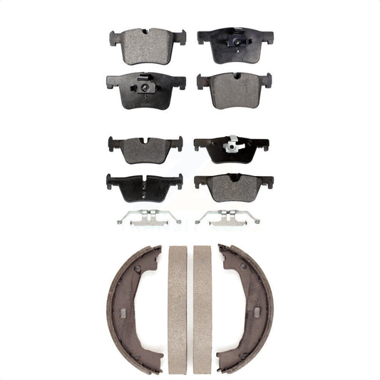 [Avant + Arrière] Kit de plaquette (semi-métallique) de frein pour BMW 328i 320i xDrive 428i Gran Coupe 228i 230i 328d KFN-100488