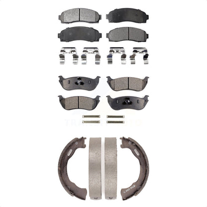 [Avant + Arrière] Kit de plaquette (semi-métallique) de frein pour Ford Explorer Mercury Mountaineer KFN-100500