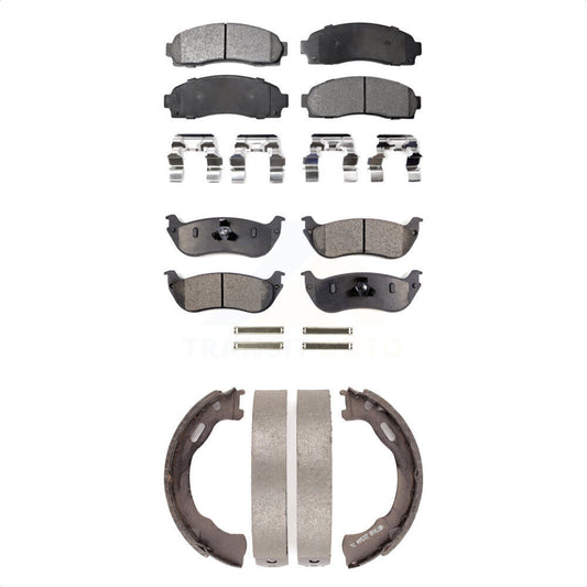 [Avant + Arrière] Kit de plaquette (semi-métallique) de frein pour Ford Explorer Mercury Mountaineer KFN-100500