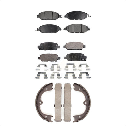 [Avant + Arrière] Kit de plaquette (semi-métallique) de frein pour Nissan Pathfinder Infiniti JX35 QX60 INFINITI KFN-100519