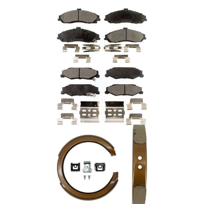 [Avant + Arrière] Kit de plaquette (semi-métallique) de frein pour Chevrolet Corvette Cadillac XLR KFN-100534
