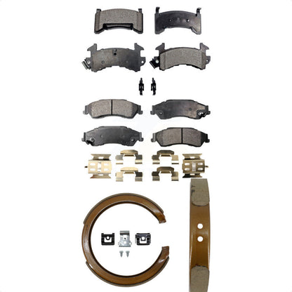 [Avant + Arrière] Kit de plaquette (semi-métallique) de frein pour Chevrolet S10 GMC Sonoma KFN-100537
