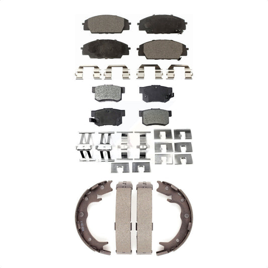 [Avant + Arrière] Kit de plaquette (semi-métallique) de frein pour 2000-2006 Honda S2000 KFN-100546