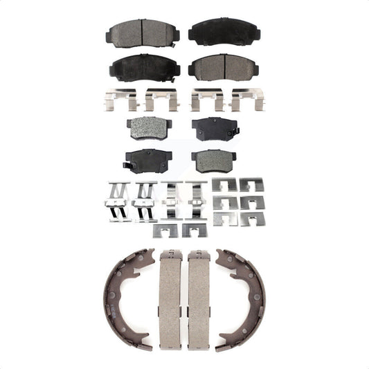 [Avant + Arrière] Kit de plaquette (semi-métallique) de frein pour Acura TL RL CL KFN-100548