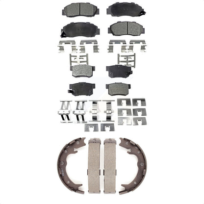 [Avant + Arrière] Kit de plaquette (semi-métallique) de frein pour 1996-1998 Acura RL KFN-100549