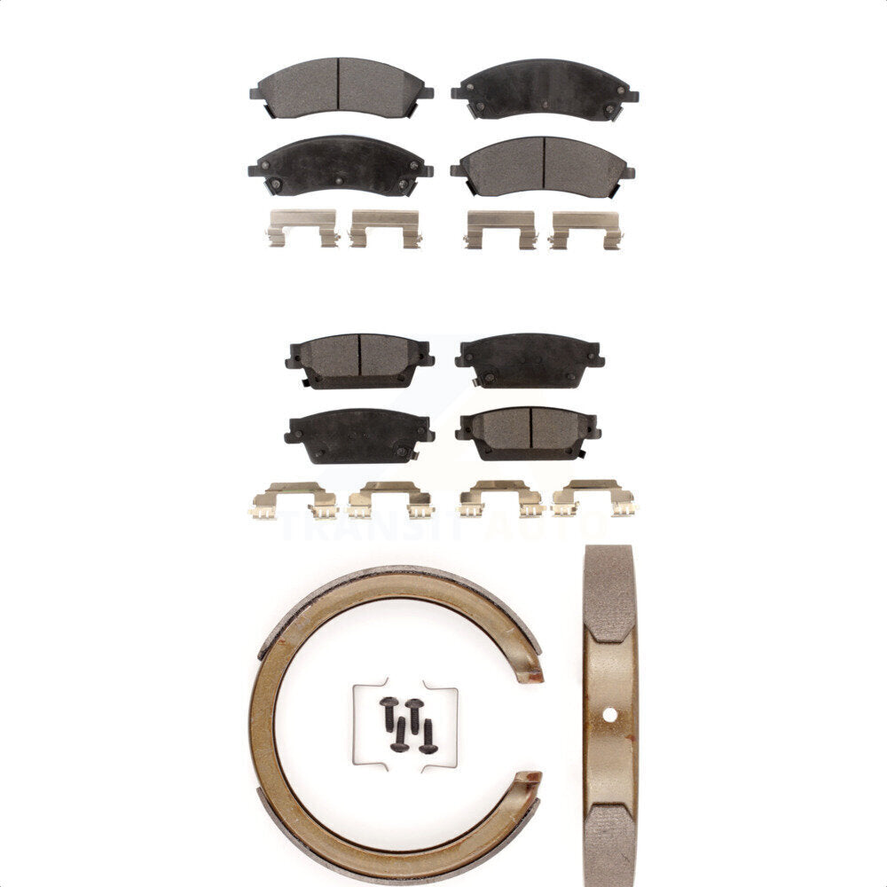 [Avant + Arrière] Kit de plaquette (semi-métallique) de frein pour Cadillac STS KFN-100561