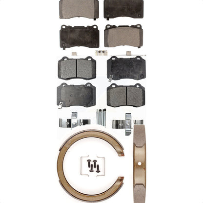[Avant + Arrière] Kit de plaquette (semi-métallique) de frein pour Cadillac STS KFN-100562