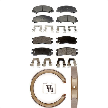 [Avant + Arrière] Kit de plaquette (semi-métallique) de frein pour Chevrolet Impala Monte Carlo KFN-100564
