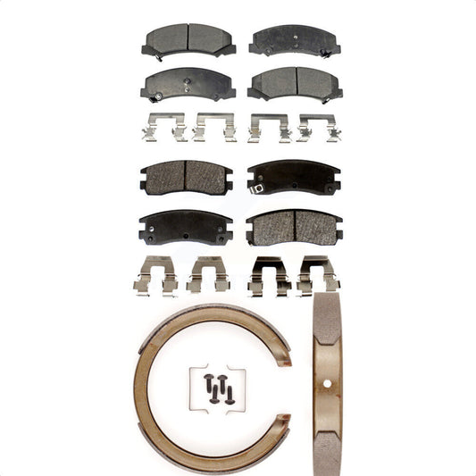 [Avant + Arrière] Kit de plaquette (semi-métallique) de frein pour Chevrolet Impala Monte Carlo KFN-100564