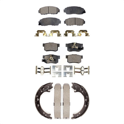 [Avant + Arrière] Kit de plaquette (semi-métallique) de frein pour Honda CR-V Acura RDX KFN-100581
