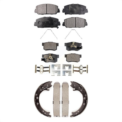 [Avant + Arrière] Kit de plaquette (semi-métallique) de frein pour 2013-2018 Acura RDX KFN-100584
