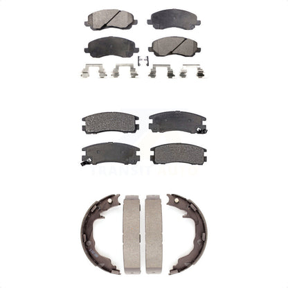 [Avant + Arrière] Kit de plaquette (semi-métallique) de frein pour Mitsubishi Galant Eclipse KFN-100617